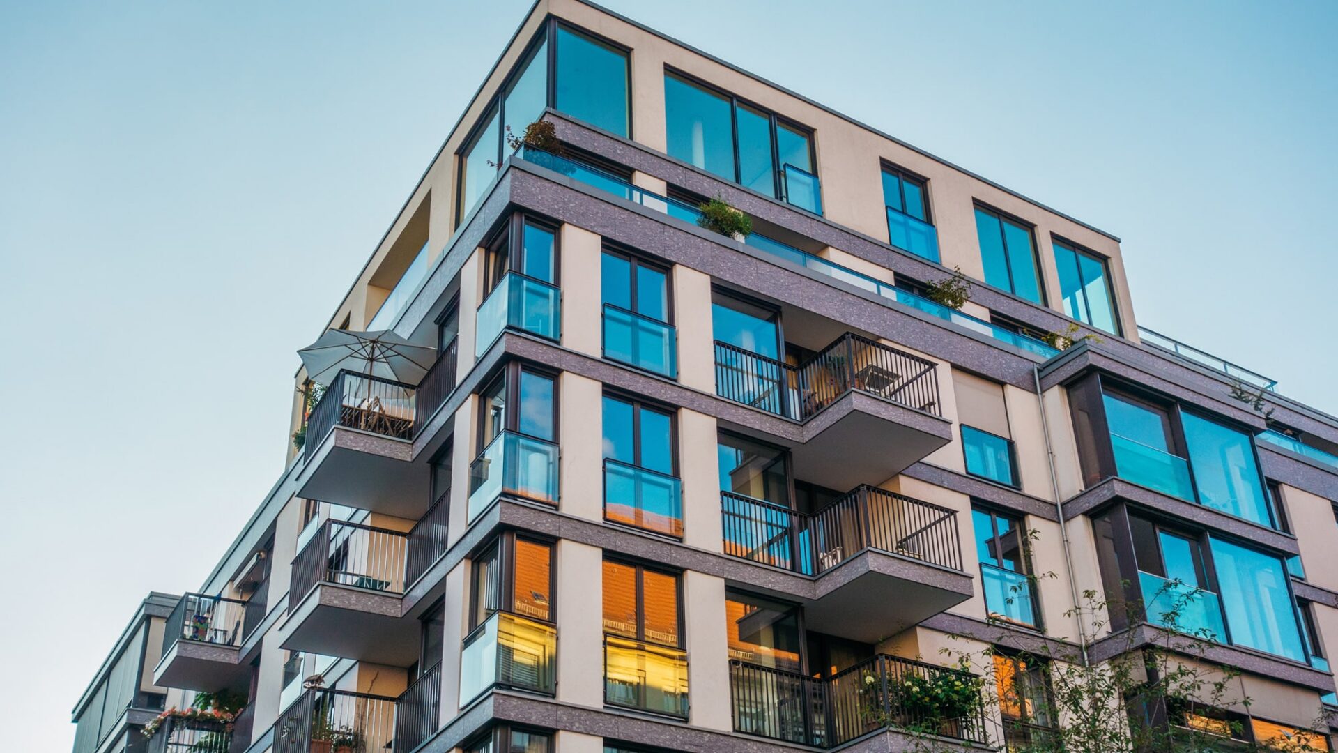 High-rise luxury apartments