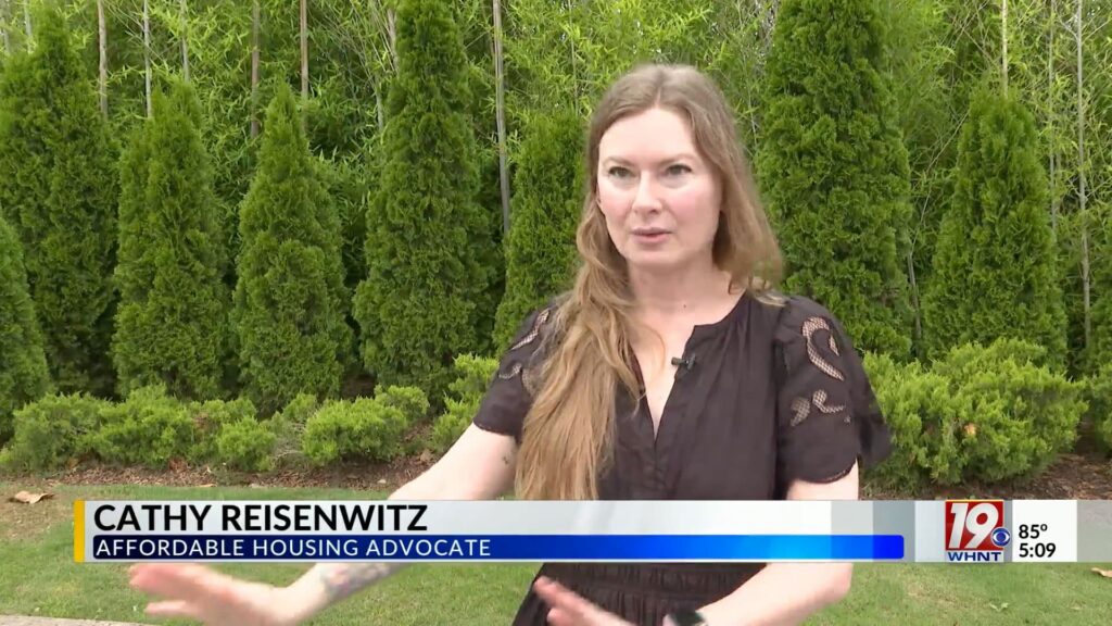 Cathy Reisenwitz advocating for ADUs on WHNT